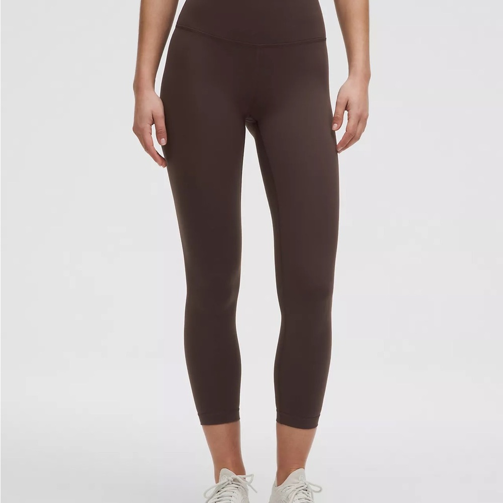 NWT Lululemon Wunder Train Ribbed Brown Espresso Size 6